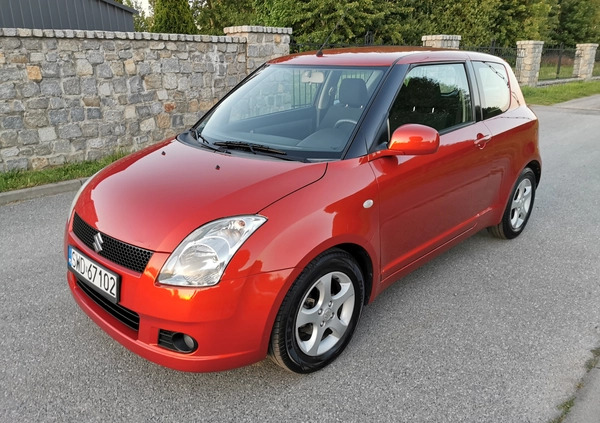 Suzuki Swift cena 14900 przebieg: 172000, rok produkcji 2008 z Rydułtowy małe 781